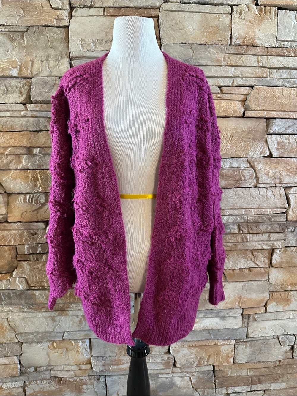 Stitch & Feather Knit Cardigan
